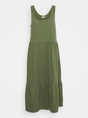 GAP Olive Green Tank Maxi Dress